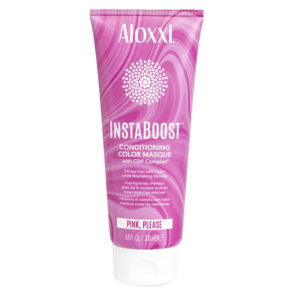 Тонирующая маска для волос Aloxxi InstaBoost Colour Masque Pink (Розовый), 200 мл.