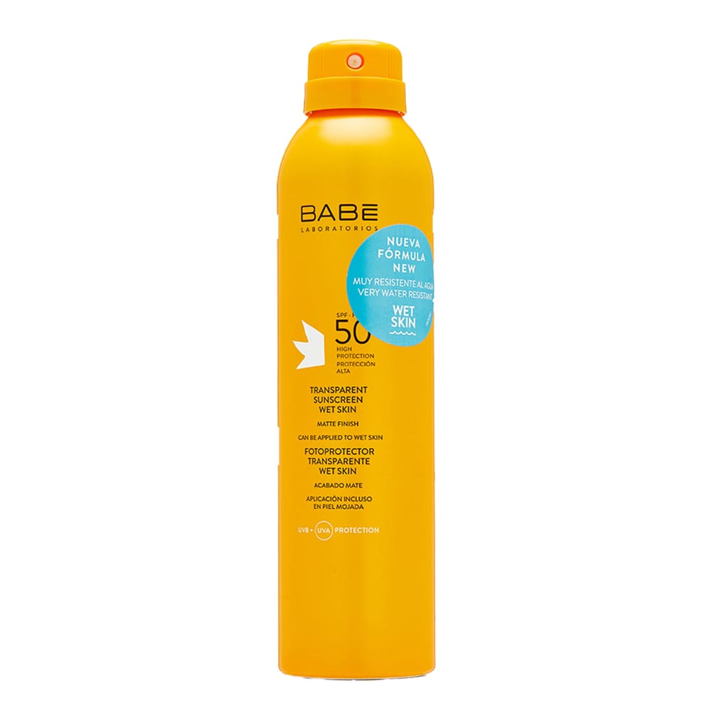 Прозрачный влагоустойчивый солнцезащитный спрей Transparent Sunscreen Wet Skin SPF 50+, 200 мл