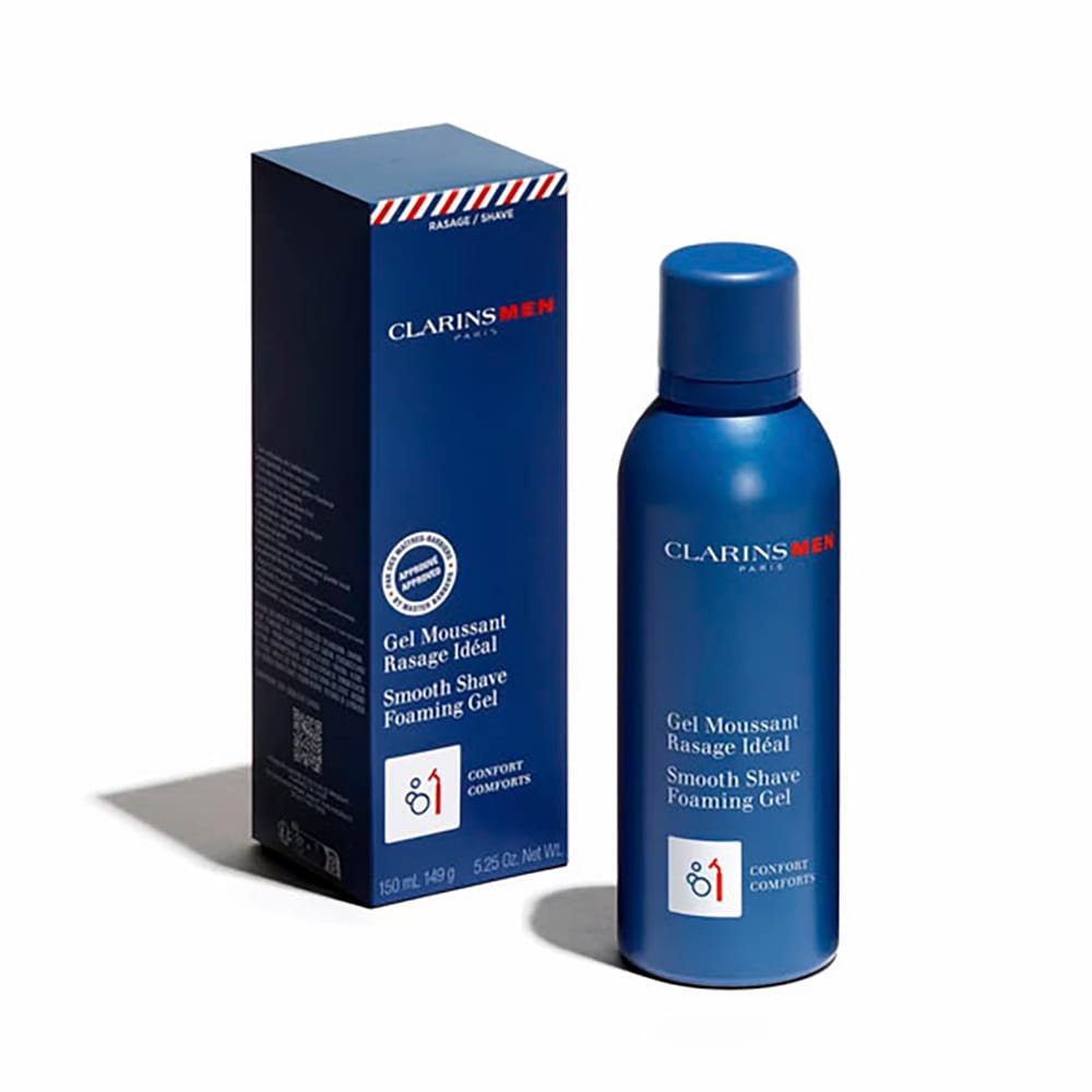Пенящийся мужской гель для бритья Clarins Men Smooth Shave Foaming Gel, 150 мл - фото 2