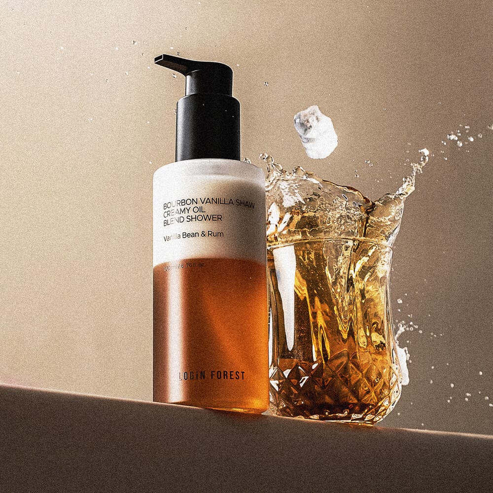 Масло для душа двухфазное питательное Bourbon Vanilla Shaw Creamy Oil Blend Shower, 200 мл - фото 3