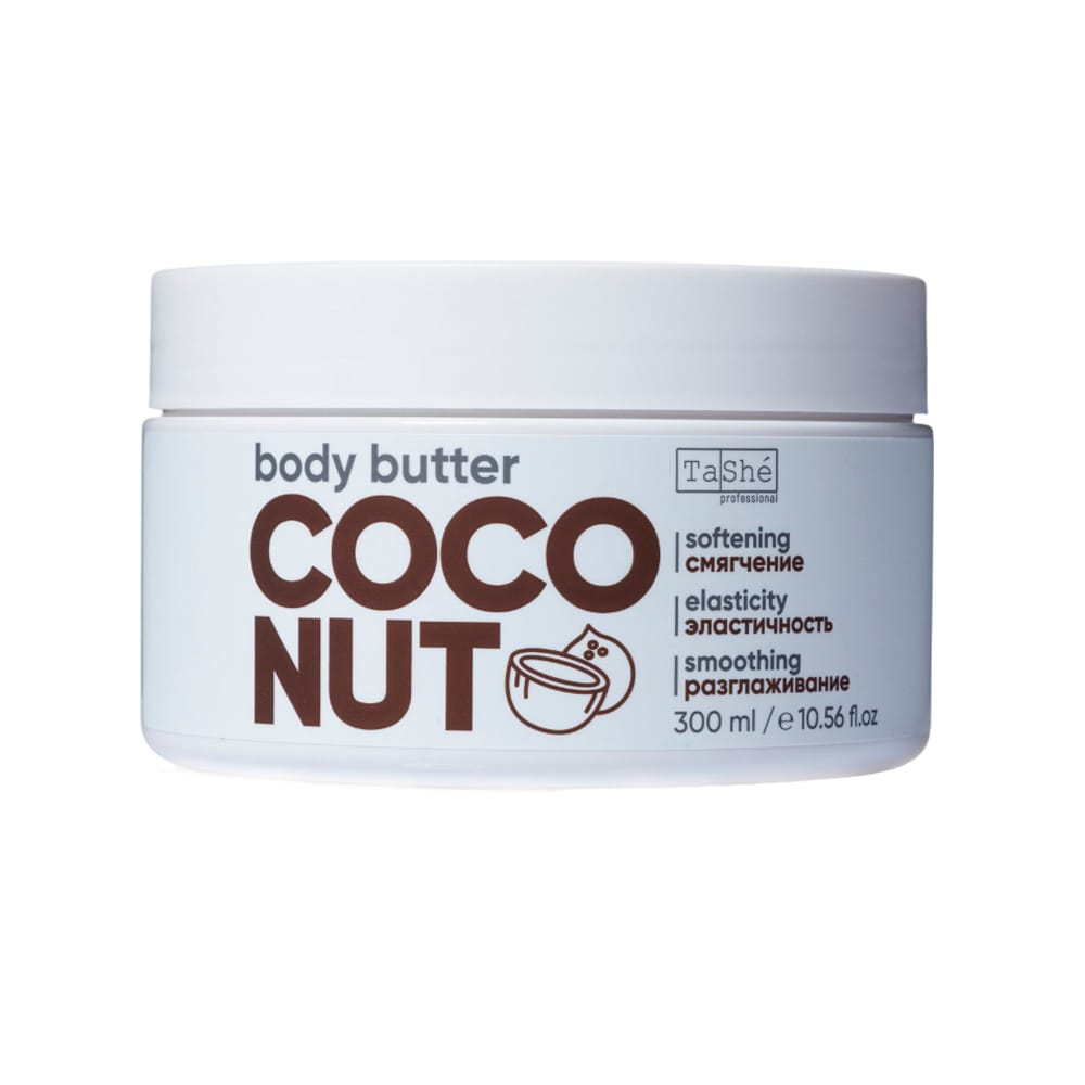Баттер для тела Tashe Professional "Coconut pie body butter",  300 мл