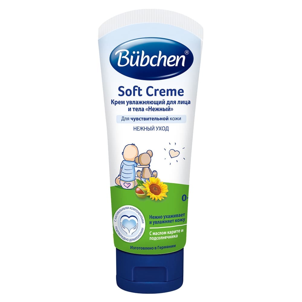 Крем увлажняющий для лица и тела "Нежный" Soft Creme, 75 мл