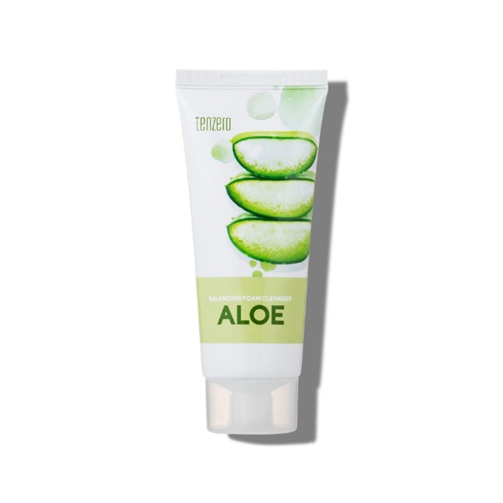 Крем-пенка для лица очищающая Tenzero Balancing Foam Cleanser Aloe, 100 мл