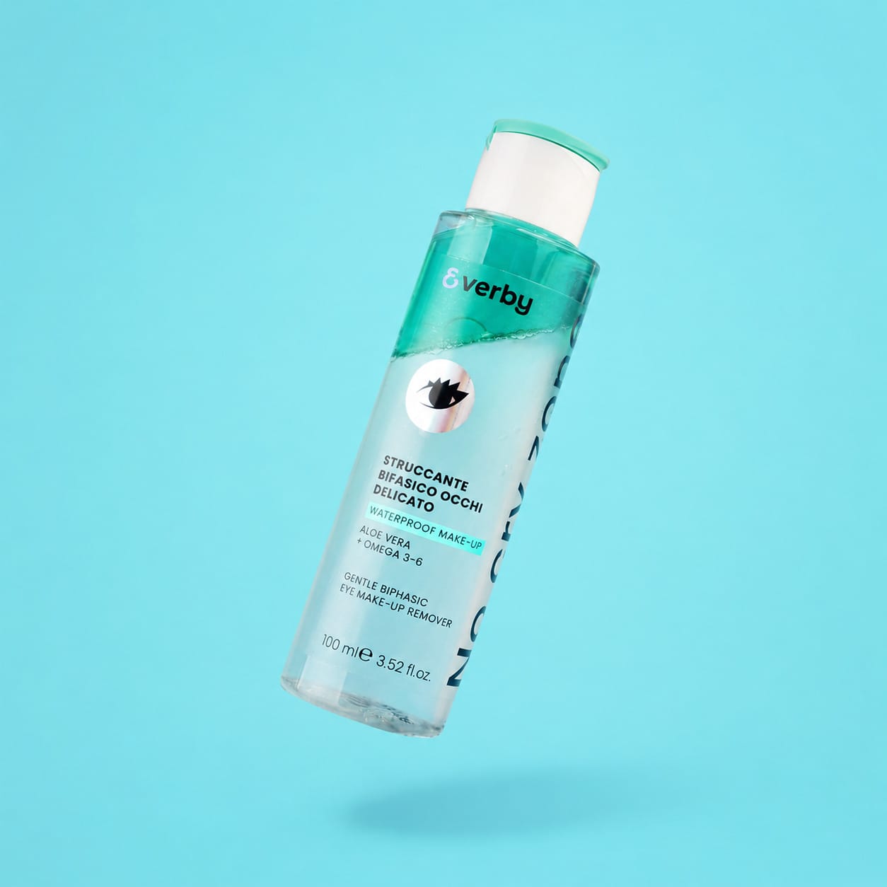 Мягкое двухфазное средство для снятия макияжа с глаз Everby No Cry Zone Gentle Biphasic Eye Make-Up Remover, 100 мл - фото 4