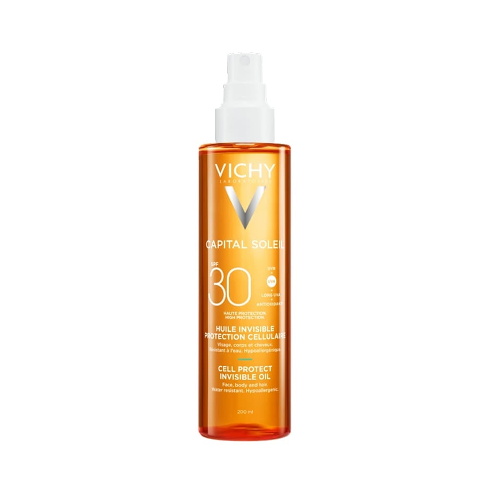 Масло солцезащитное увлажняющее Vichy Capital Soleil SPF30, 200 мл