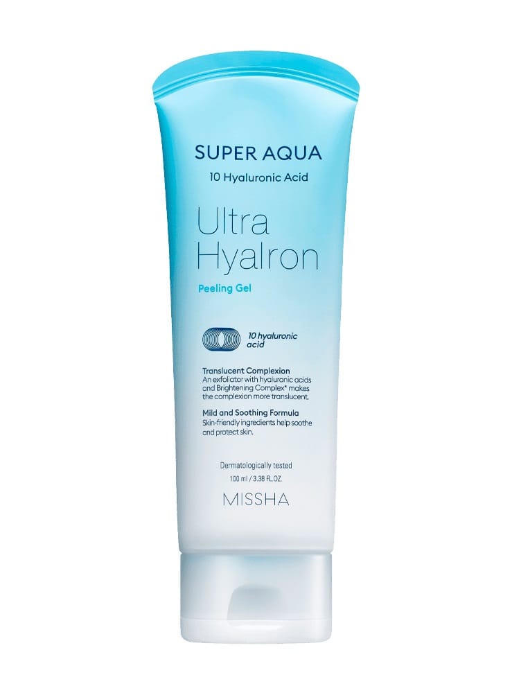 Отшелушивающий гель для лица Missha Super Aqua Ultra Hyalron Peeling Gel, 100 мл