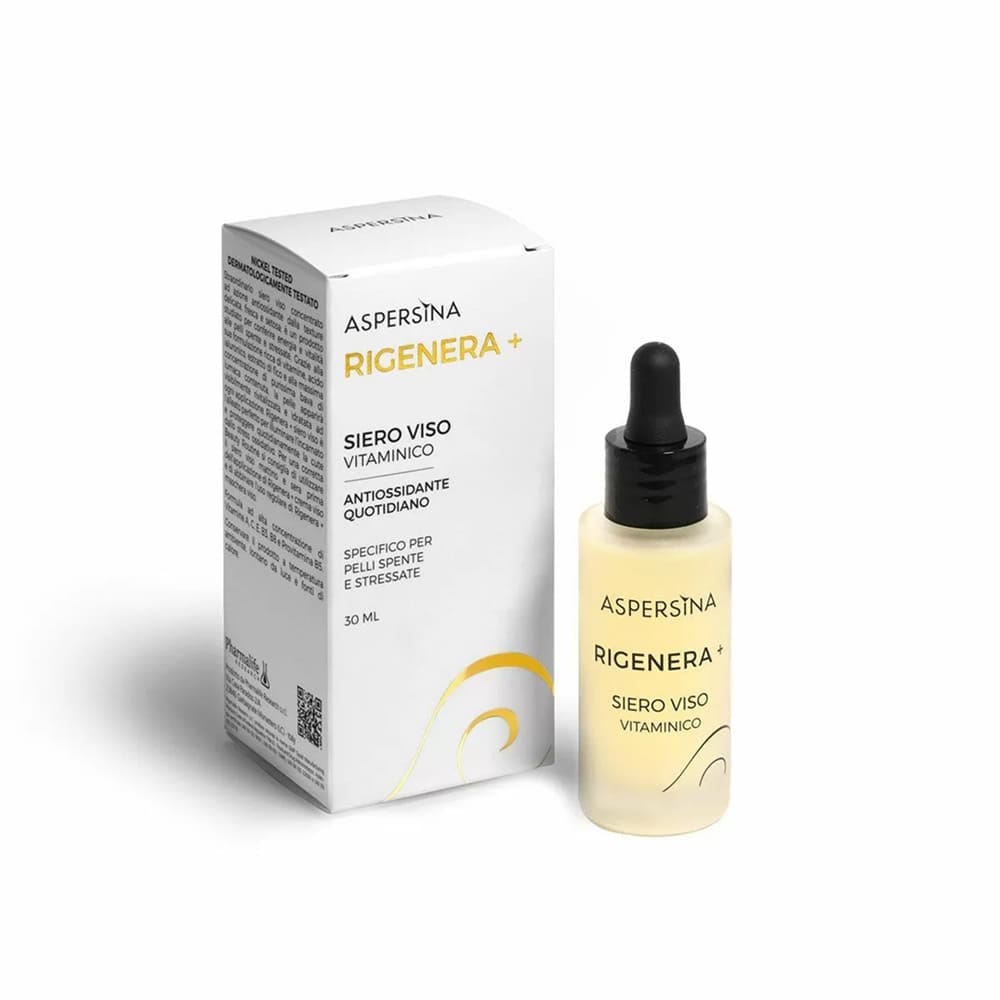Pharmalife Reserch Aspersina Rigenera+ Siero Viso Сыворотка для лица витаминная антиоксидантная с муцином улитки ,гиалуроновой кислотой и витаминами