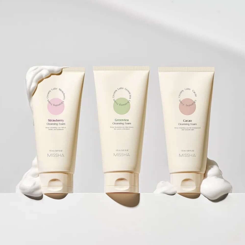 Missha Очищающая пенка для лица Creamy Latte Cleansing Foam (Cacao) - фото 2