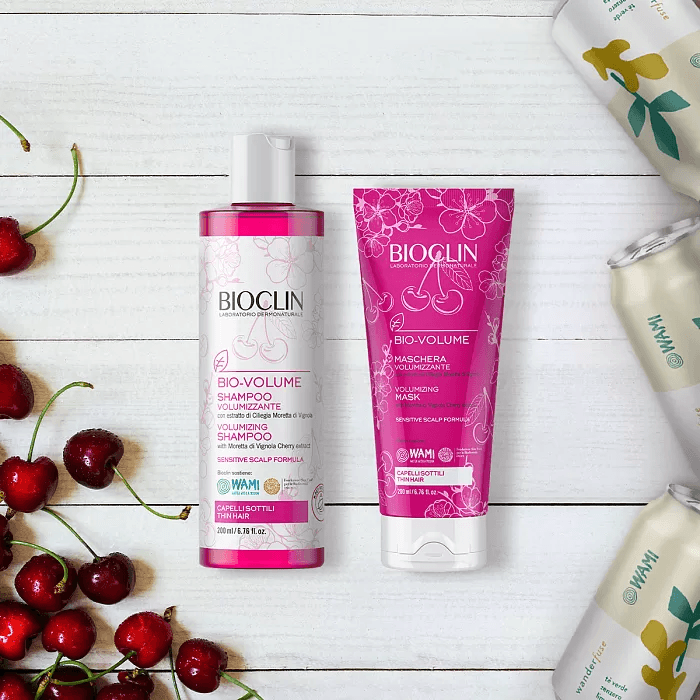 Маска для придания объема тонким волосам (вишня) Bio-Volume Volumizing Mask, 200 мл - фото 2