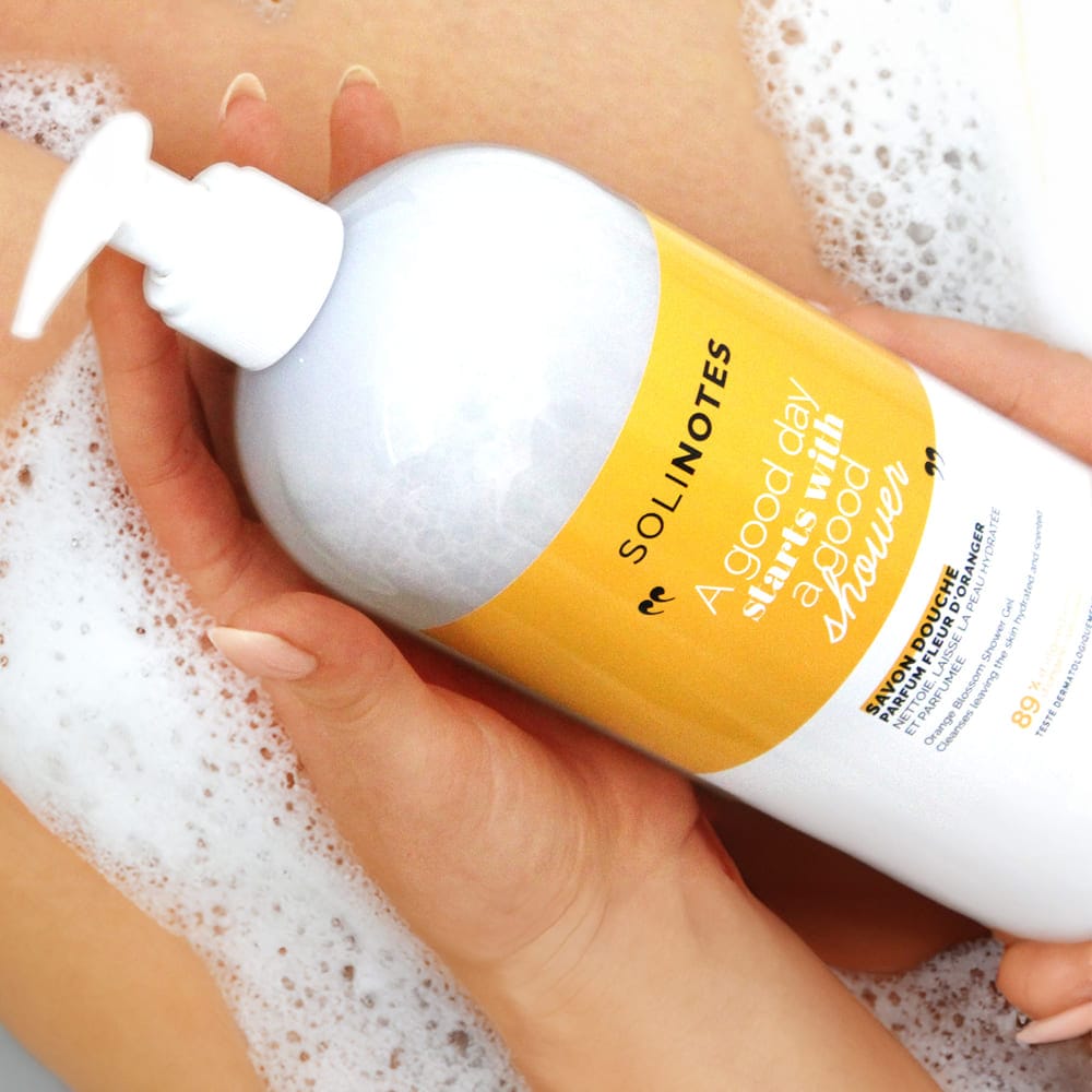 Гель для душа с ароматом цветков апельсина Solinotes Orange Blossom Shower Gel, 1л - фото 3
