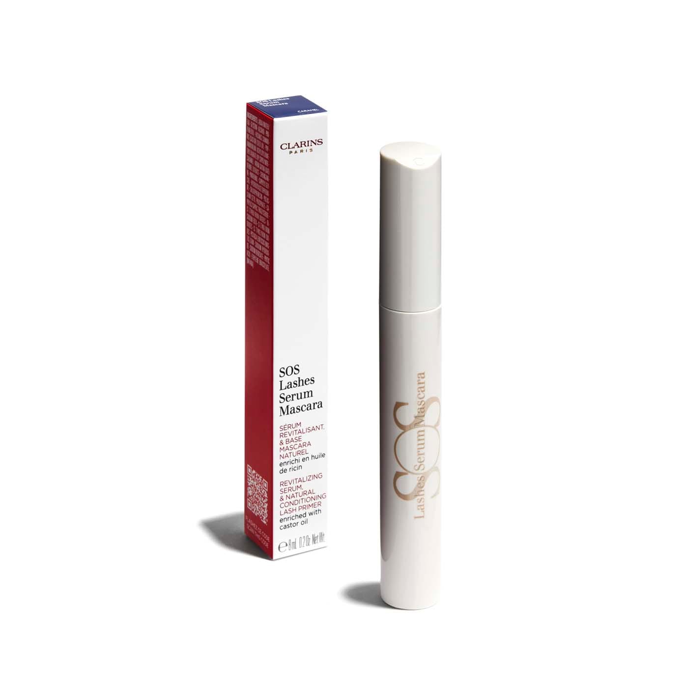 Восстанавливающий и укрепляющий праймер для ресниц SOS Lashes Serum Mascara, тон Caramel, 8 мл - фото 5