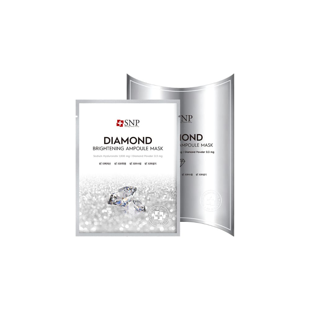 Придающая сияние коже тканевая маска для лица Diamond Brightening Ampoule Mask, 25 мл