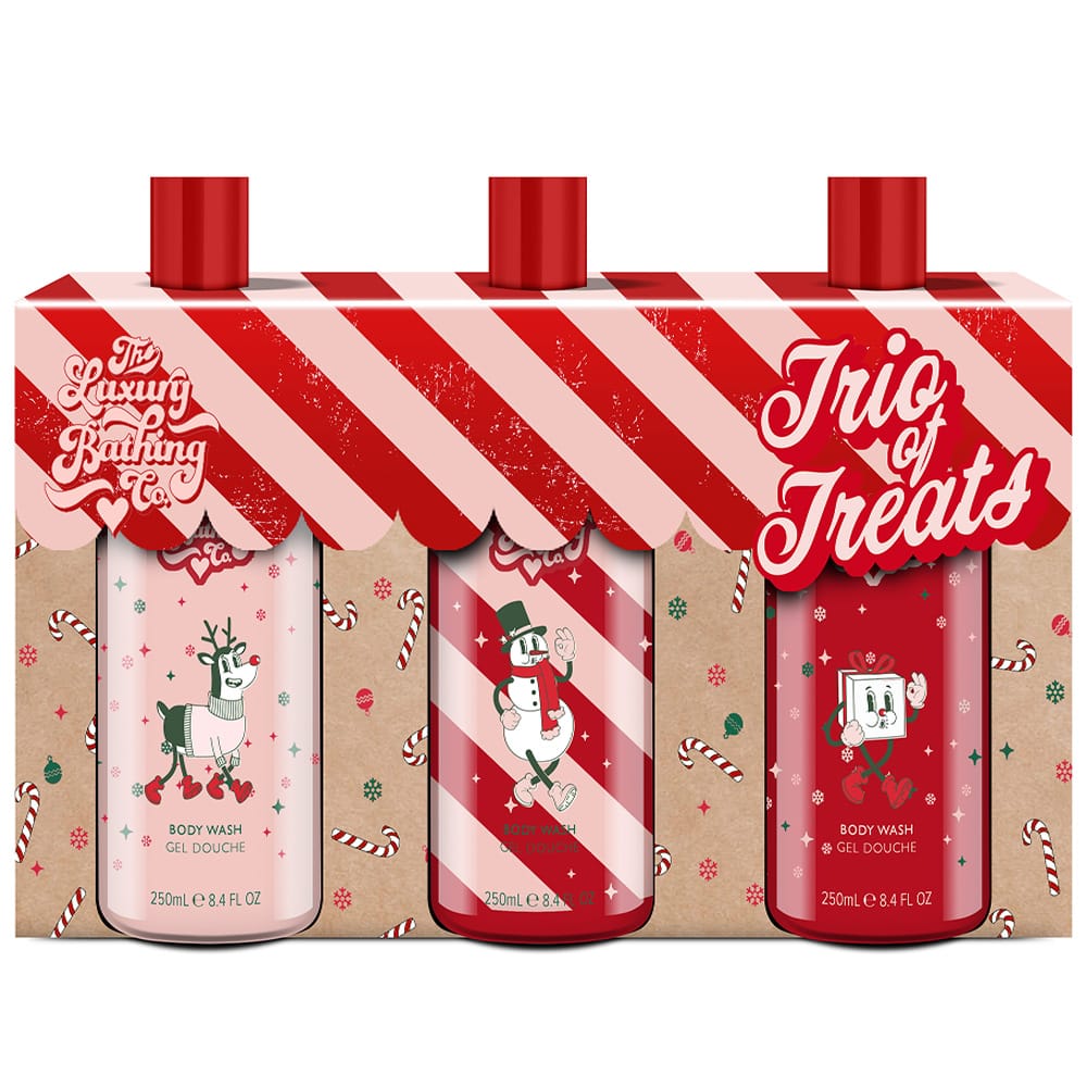 Косметический набор Trio of Treats(Гель для душа Body Wash, 3x250 мл)