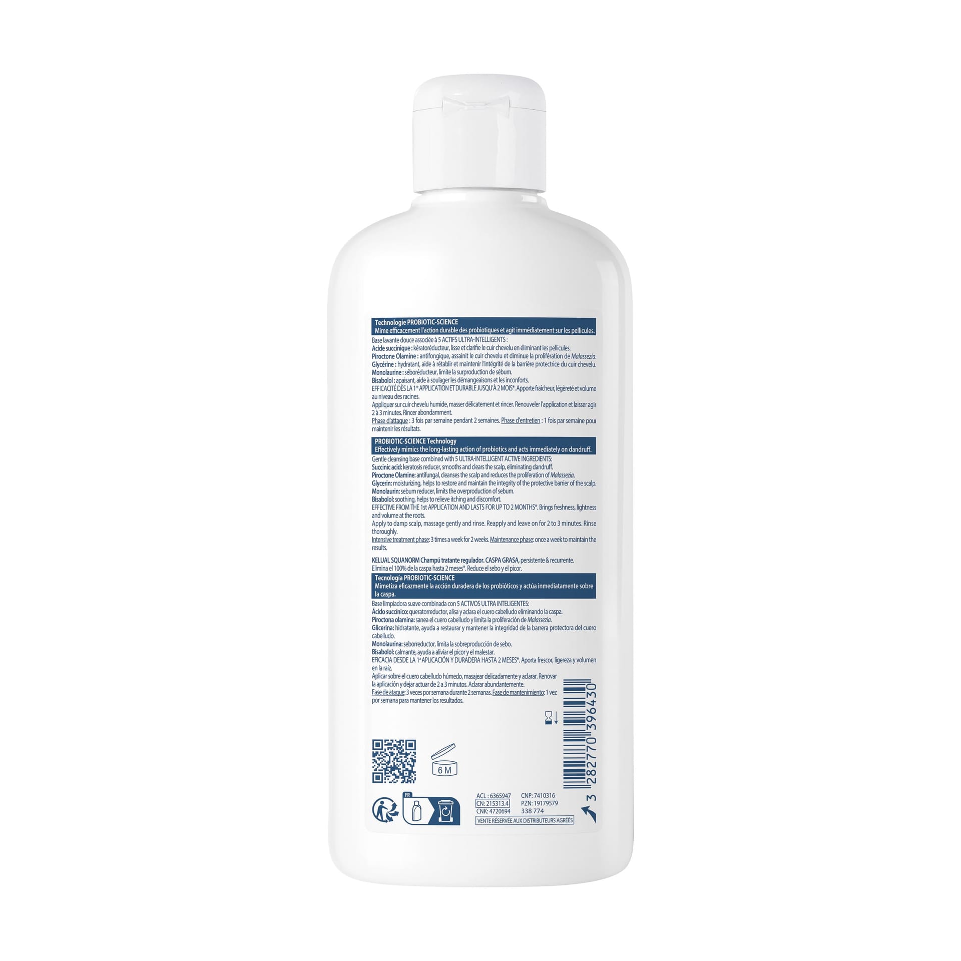 Ducray Kelual Squanorm Шампунь от жирной перхоти - фото 2