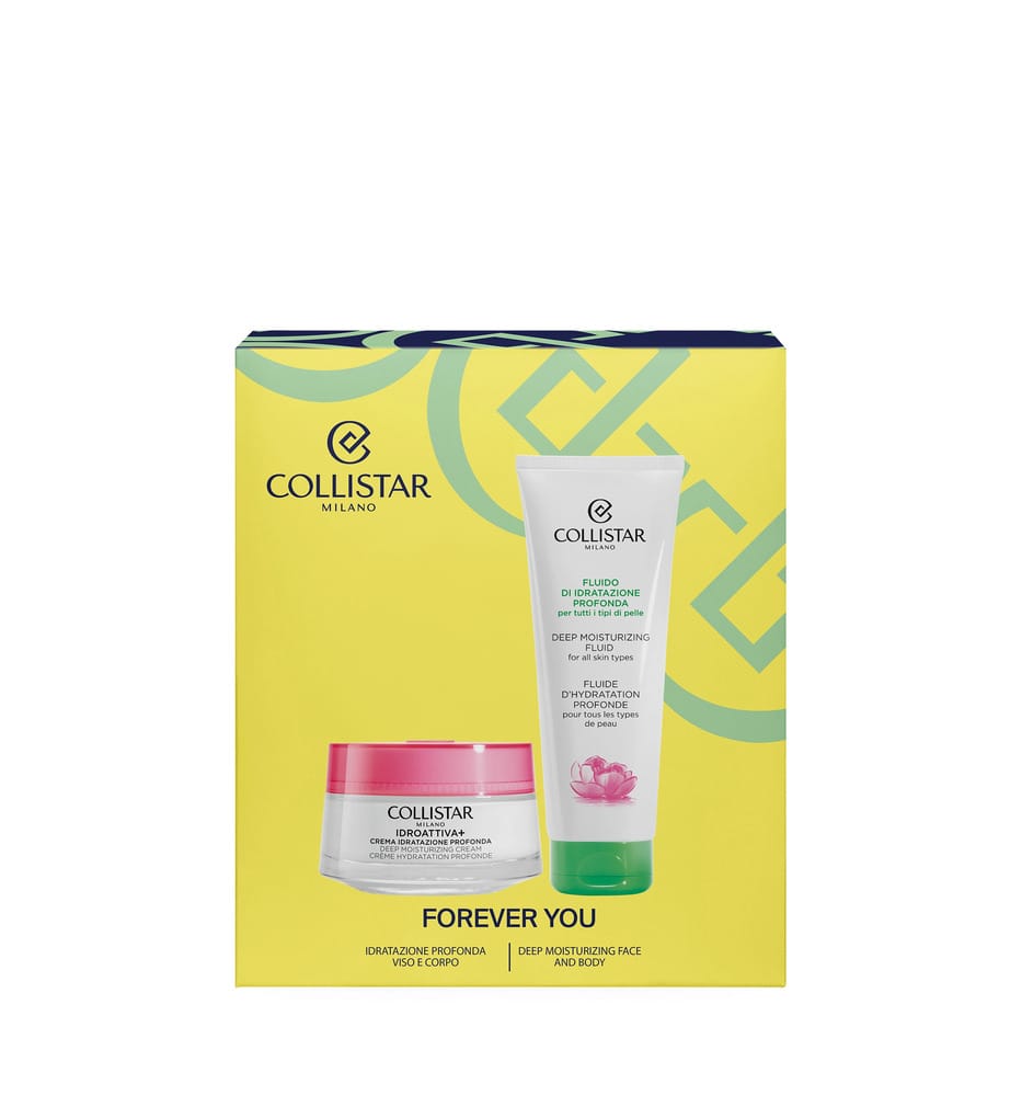 Набор косметический (Глубокоувлажняющий крем для лица Idroattiva+/Deep Moisturizing Cream,50мл+Флюид для тела глубокого увлажнения для всех типов кожи Deep Moisturizing Fluid,100мл) - фото 3