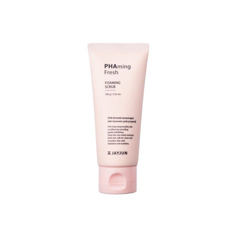 Ошелушивающий пенящийся скраб для обновления кожи лица PHAming Fresh Foaming Scrub, 100 г