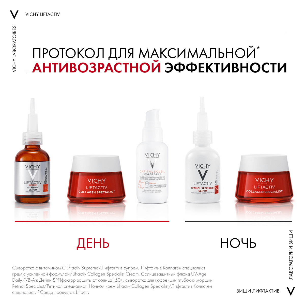 Сыворотка для коррекции глубоких морщин Vichy Liftactiv Retinol Specialist, 30 мл - фото 5