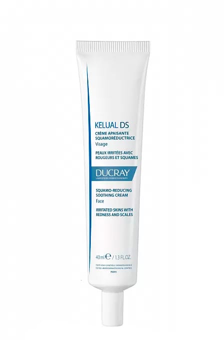 Смягчающий крем для лица, снижающий шелушение кожи Kelual DS Soothing Cream, 40 мл