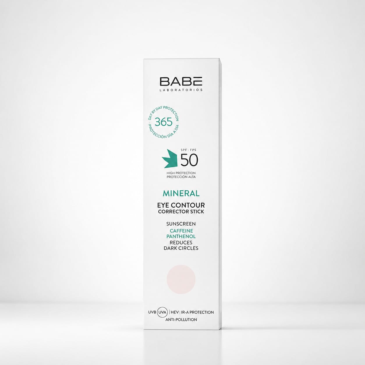 Laboratorios Babe Минеральный солнцезащитный стик-корректор для контура глаз SPF50 / Mineral Eye Contour Corrector Stick Sunscreen SPF50, 4г - фото 2
