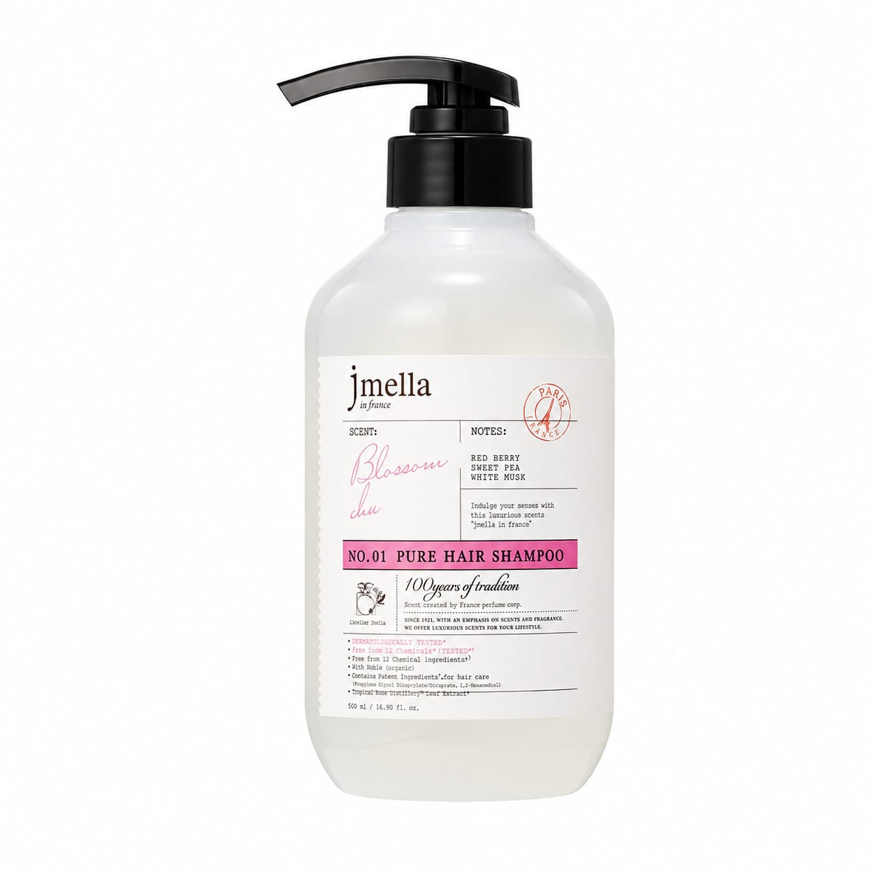 Шампунь Jmella in France Pure Blossom Chu Hair Shampoo, 500 мл