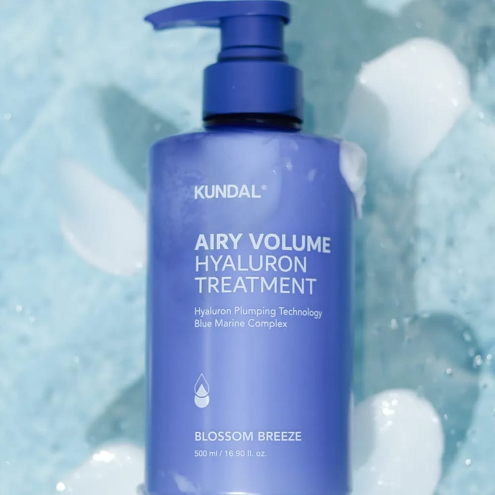 Увлажняющий кондиционер для придания волосам объёма Airy Volume Hyaluron Treatment Blossom Breeze, 500 мл - фото 2