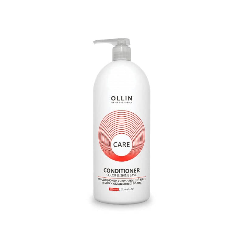 Ollin Care Кондиционер, сохраняющий цвет и блеск окрашенных волос, 1000 мл