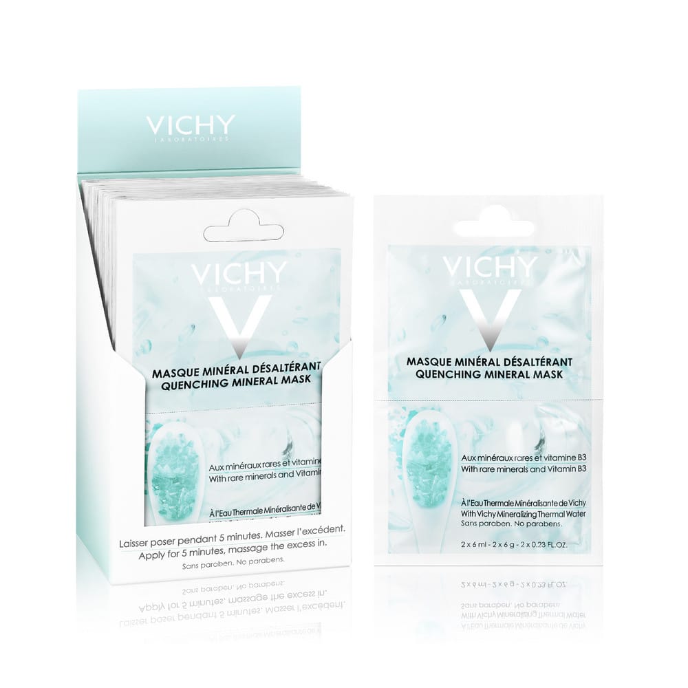 Минеральная успокаивающая маска Mineral Masks с витамином B3, 2х6 (саше) - фото 2