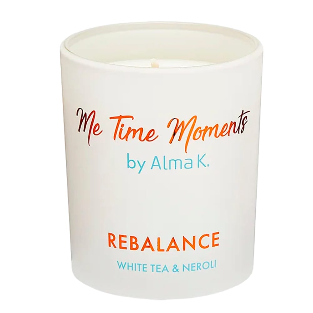 Свеча ароматическая Me Time Moments by Alma K./Rebalance/ White Tea & Neroli, 190 г